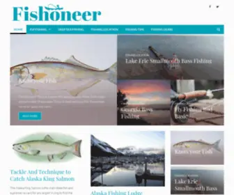 Fishoneer.com(All about Fishing) Screenshot