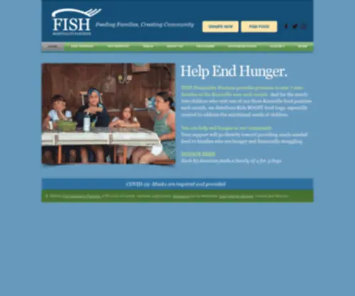 Fishpantry.org(FISH Pantries) Screenshot