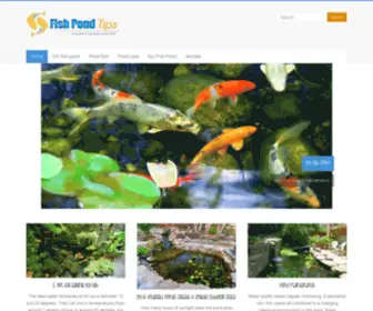 Fishpondtips.com(Fish Pond Tips) Screenshot