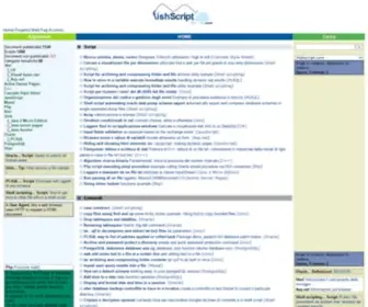 Fishscript.com(Script con annotazioni in italiano e inglese) Screenshot