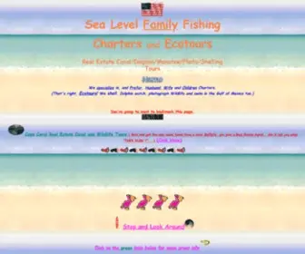 Fishsealevel.com(Florida fishing at it's finest. Fishing Florida waters with Sea Level Family Flats Fishing Charters) Screenshot