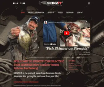 Fishskinner.com(SKINZIT® Electric Fish Skinner) Screenshot