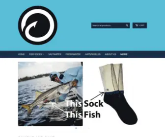 Fishsoxusa.com(The Original "Fish Socks") Screenshot