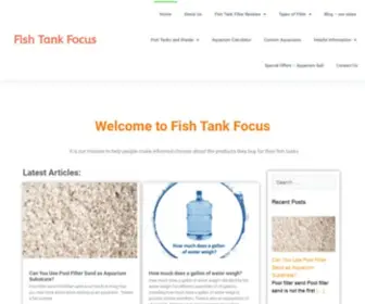 Fishtankfocus.com(Fish Tank Focus) Screenshot