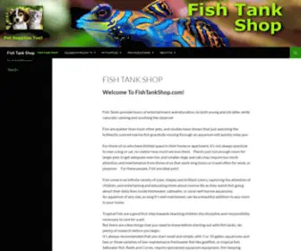 Fishtankshop.com(Fish Tank Shop) Screenshot