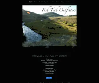 Fishtechoutfitters.com(Fish Tech Outfitters) Screenshot