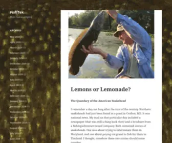 Fishtek.com(Multi-Species Angling) Screenshot