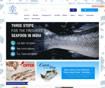 Fishterianz.com(Buy Fresh Fish Online In Mumbai at Best Price) Screenshot