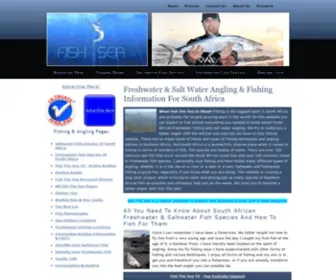 Fishthesea.co.za(Freshwater & Salt Water Angling & Fishing Information For South Africa) Screenshot