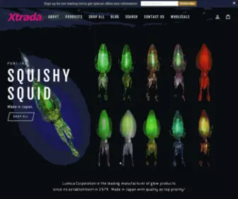 FishXtrada.com(Xtrada JDM Japanese Fishing Tackle Manufactured by Lumica Japan) Screenshot