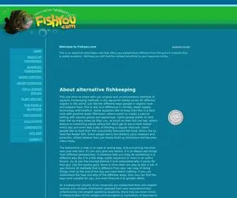 Fishyou.com(Aquarium Information) Screenshot