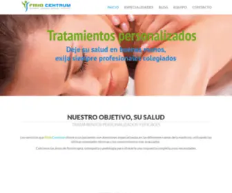 Fisiocentrumalcorcon.com(FisioCentrum Alcorcon) Screenshot