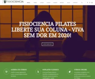 Fisiociencia.com.br(Fisiociencia Pilates) Screenshot