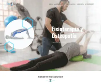 Fisioevolution.com(Fisioterapía en Querétaro) Screenshot