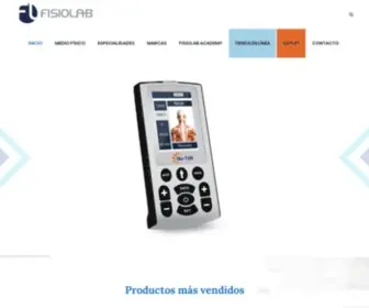 Fisiolab.mx(Fisiolab) Screenshot