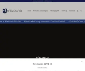 Fisiolabonline.cl(Fisiolab) Screenshot