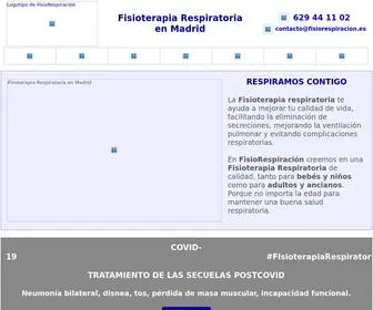 Fisiorespiracion.es(FisioRespiración) Screenshot