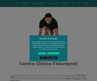 Fisioreynst.com(Centro) Screenshot