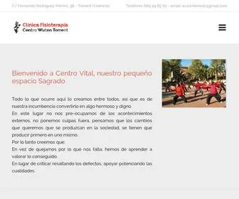 Fisiotaichivalencia.com(Clínica de Fisioterapia Centro Vital) Screenshot