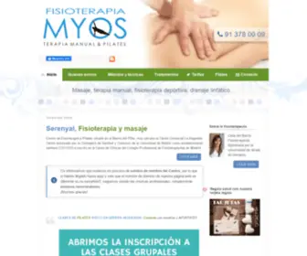 Fisioterapiaserenyal.com(Centro de fisioterapia Madrid) Screenshot