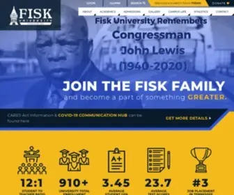 Fisk.edu(Fisk University) Screenshot