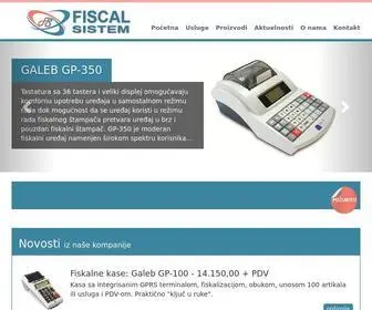 Fiskalnekase.rs(POCETNA) Screenshot