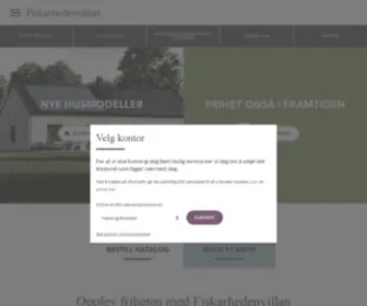 Fiskarhedenvillan.no(Husprodusenter, Bygge Hus) Screenshot