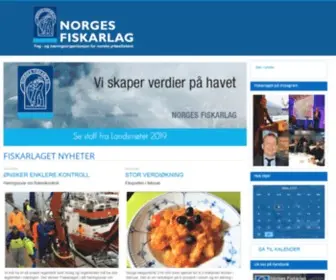 Fiskarlaget.no(Fiskarlaget Sør) Screenshot