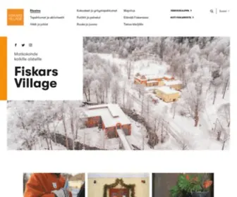 Fiskarsvillage.fi(Matkakohde kaikille aisteille) Screenshot