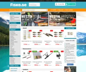 Fiske.se(Allt inom Fiske för alla säsonger) Screenshot