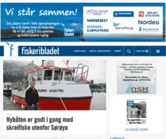 Fiskeribladetfiskaren.no(Nyheter om fiskeri og havbruk) Screenshot