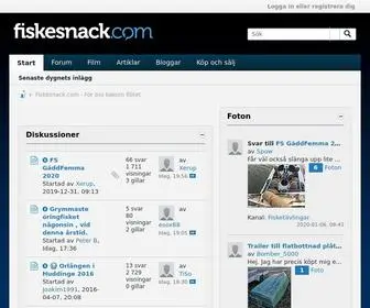 Fiskesnack.com(FÃ¶r) Screenshot