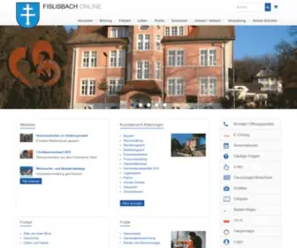 Fislisbach.ch(Gemeinde Fislisbach) Screenshot
