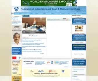 Fisme.org.in(Msmeindia.in, MSMEIndia, MSMEsIndia, MSME India) Screenshot