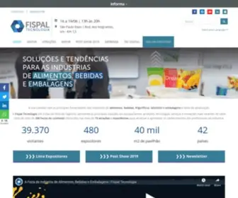 Fispaltecnologia.com.br(Soluções para as indústrias de alimentos) Screenshot