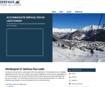 Fiss-Serfaus.nl(Wintersport serfaus) Screenshot