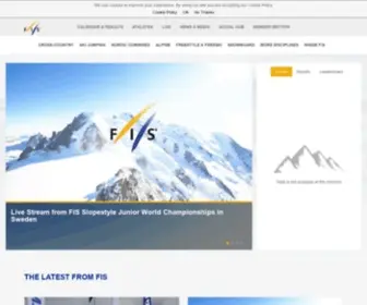 Fisski.com(The home of snow sports since 1910) Screenshot