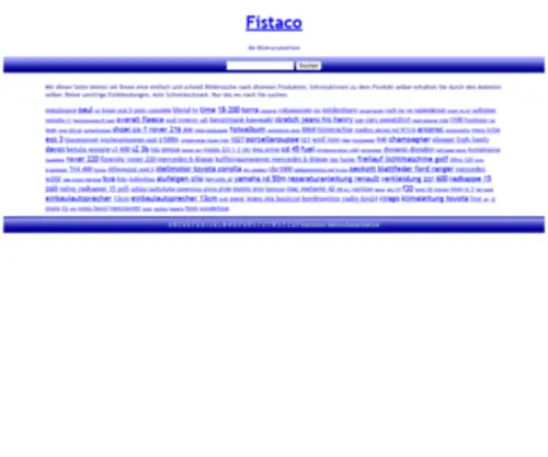 Fistaco.com(Die Produkte als im Bild) Screenshot