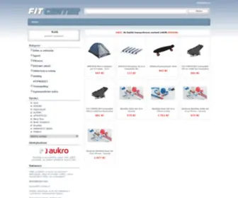 Fit-Center.cz(Shop) Screenshot