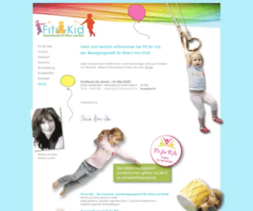 Fit-For-Kid.de(Kinderturnen München) Screenshot
