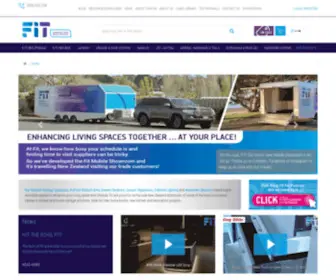 Fit-NZ.co.nz(Kitchen, Laundry, Wardrobe Solutions) Screenshot