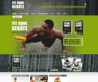 Fit-Ohne-Geraete.de(Mark Lauren Bodyweight Workouts) Screenshot
