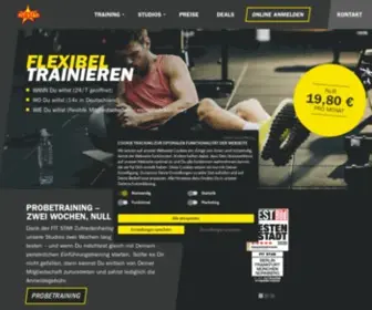 Fit-Star.de(FIT STAR Fitnessstudios) Screenshot