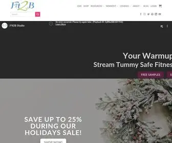 Fit2B.us(Fit2B Studio) Screenshot