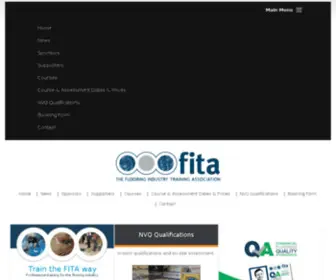 Fita.co.uk(The Flooring Industry Training Association) Screenshot