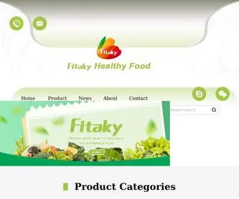 Fitaky.com(Fitaky Food Company) Screenshot