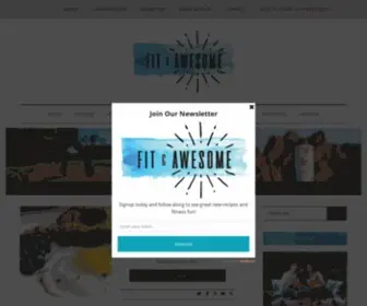 Fitandawesome.com(Fit and Awesome) Screenshot