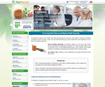 Fitapharma.com(In Herbal Medicine for more than 20 years) Screenshot