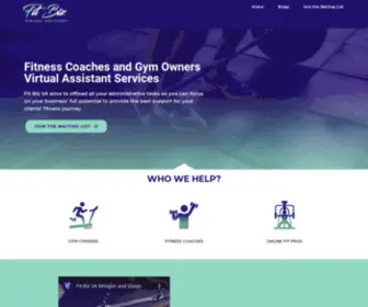 Fitbizva.com(Let us Do the Heavy Lifting) Screenshot