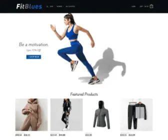 Fitblues.com(Buy Fitness Products Online) Screenshot